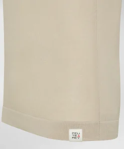 T-shirt in tricot di cotone tinto capo